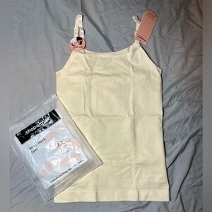 Shape-wear tank top, very light nude